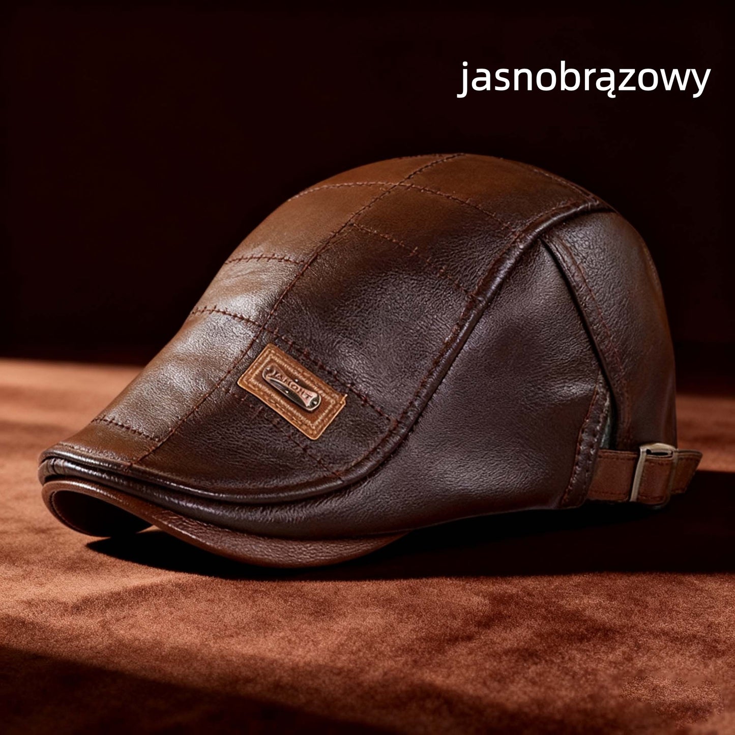 🧢🔥 Męska wysokiej jakości retro skórzana beretka 3 w 1 – modna, wodoodporna i wiatroszczelna, z ciepłą podszewką, bardzo praktyczna