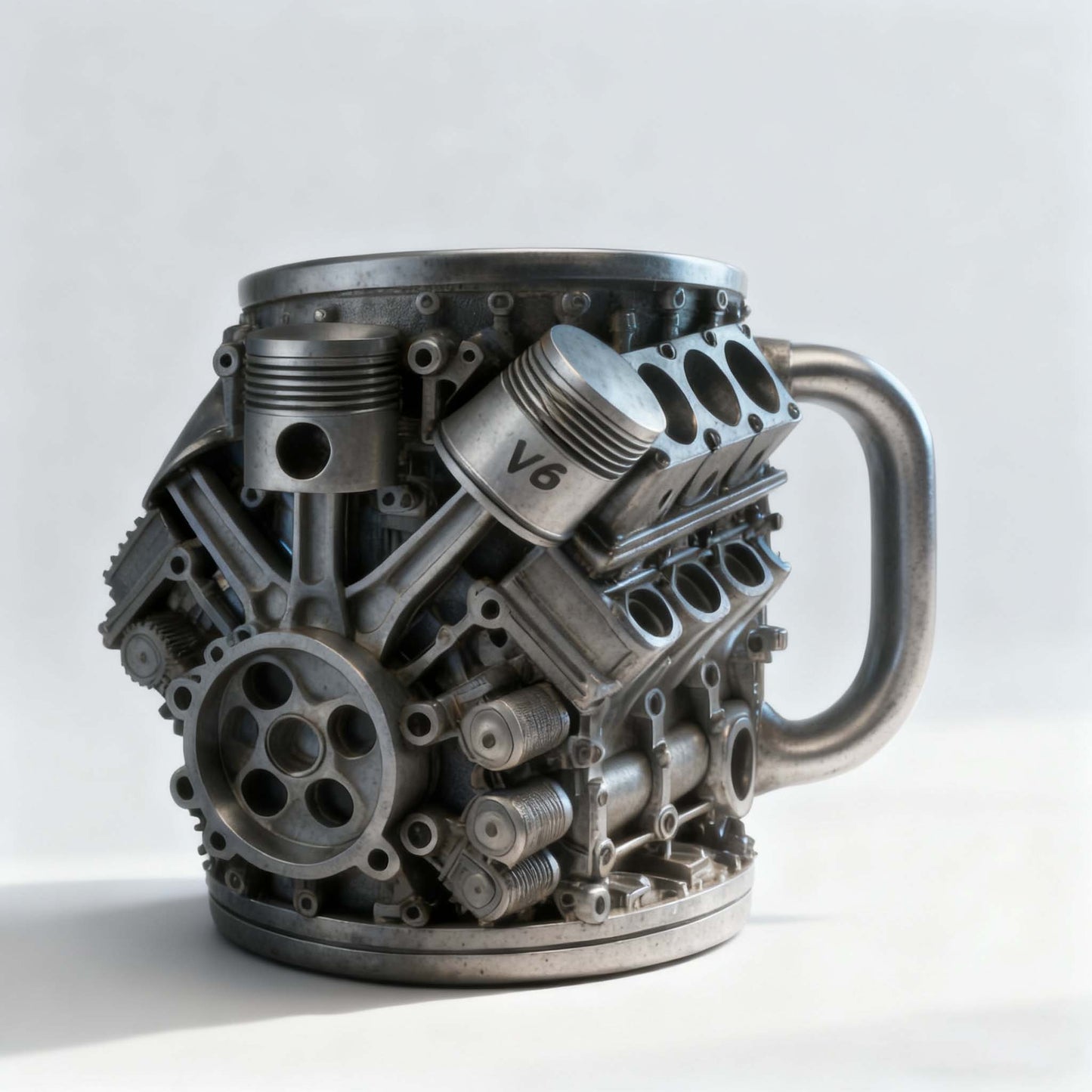 🎁☕Creative Engine V6V8 Kubek do kawy ze stali nierdzewnej