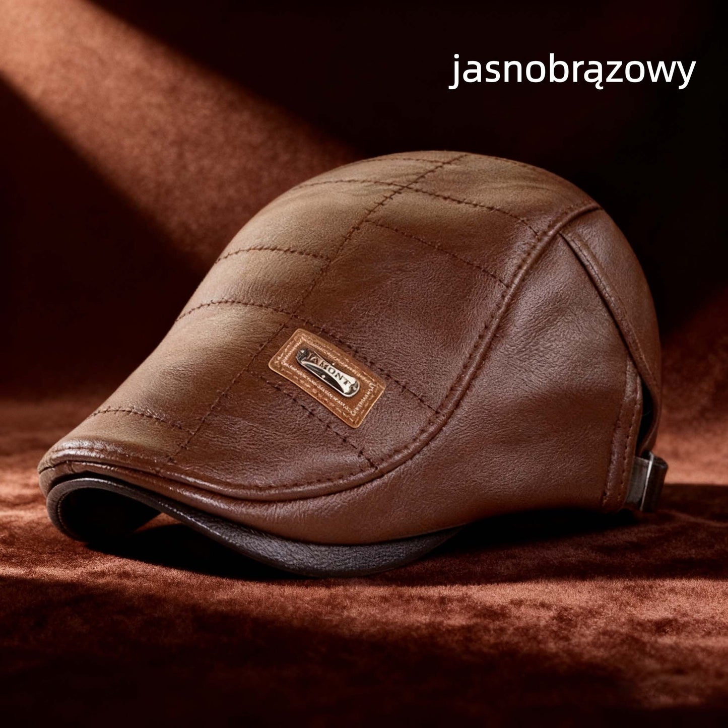 🧢🔥 Męska wysokiej jakości retro skórzana beretka 3 w 1 – modna, wodoodporna i wiatroszczelna, z ciepłą podszewką, bardzo praktyczna
