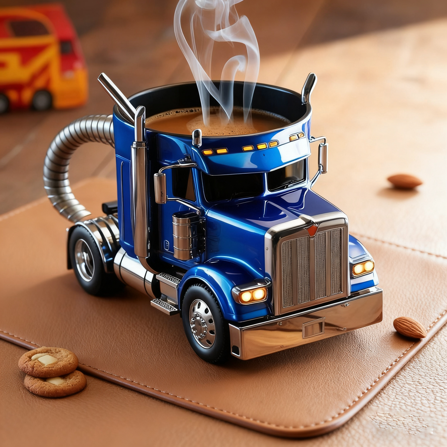 🚛Ręcznie robiony kubek do kawy w kształcie ciężarówki