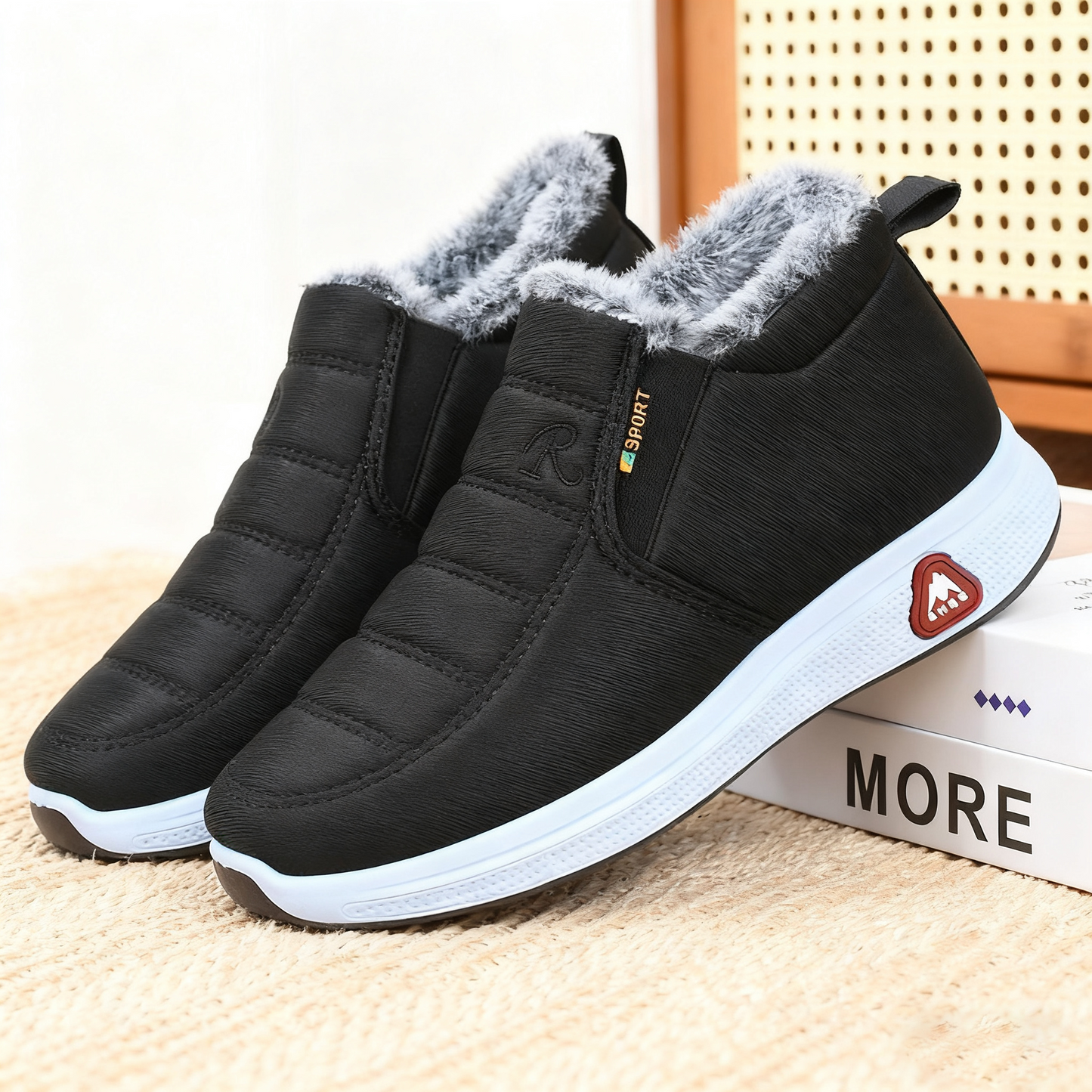 🔥【30% ZNIŻKI】Polarowe i pogrubione🔥[35-41] Damskie ciepłe, bawełniane, wodoodporne buty zimowe